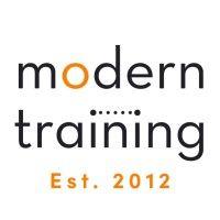 modern training logo image