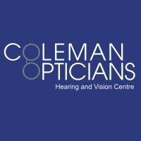 coleman opticians hearing & vision centre logo image