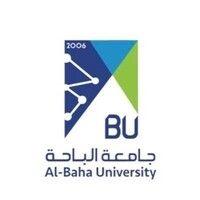 al baha university logo image