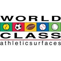 world class athletic surfaces logo image