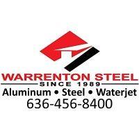 warrenton steel -metal distributor - waterjet cutting logo image