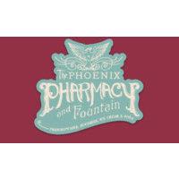 the phoenix pharmacy and soda fountain logo image