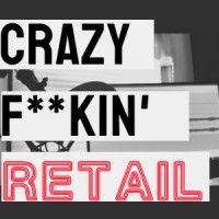 crazy f'in retail logo image