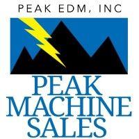 peak machine sales logo image