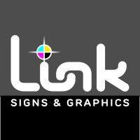 link signs & graphics logo image