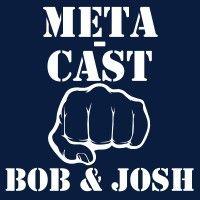 the meta-cast podcast logo image