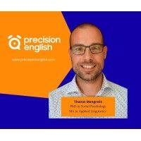 precision english logo image