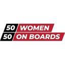 logo of 50 50 Women On Boards