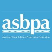 asbpa american shore and beach preservation association logo image