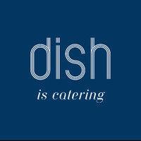 dish catering and events logo image