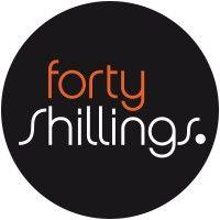 forty shillings logo image