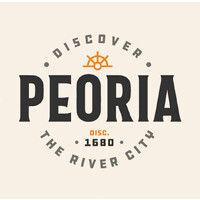 discover peoria logo image