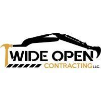 wide open contracting, llc. logo image