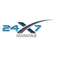 24x7 advantage logo image