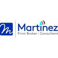 martinez print broker consultant logo image