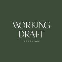 working draft coaching logo image