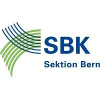 sbk bern schweizer berufsverband für pflegefachpersonal logo image