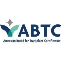 american board for transplant certification logo image