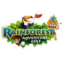 rainforest adventure golf logo image