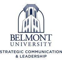 belmont university | strategic communication and leadership program logo image