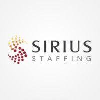 sirius staffing logo image