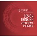 logo of Rutgers University Design Thinking Certificate Program