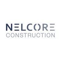 nelcore construction company logo image