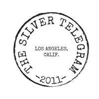 the silver telegram logo image