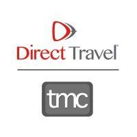 tmc, a direct travel company logo image