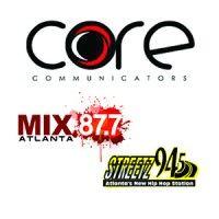 streetz 94.5/ mix 87.7 radio atlanta (core communicators) logo image