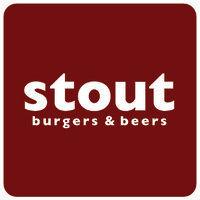 stout burgers and beers logo image