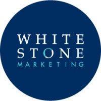 white stone marketing logo image