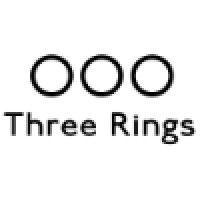 three rings design logo image