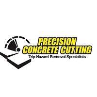 precision concrete cutting logo image