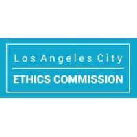 los angeles city ethics commission logo image