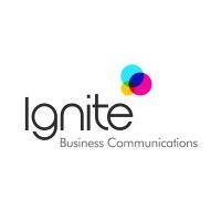 ignite business communications logo image