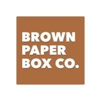 brown paper box co. logo image