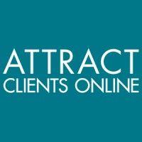 attract clients online logo image