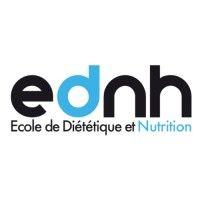 ednh, ecole de diététique et nutrition humaine logo image