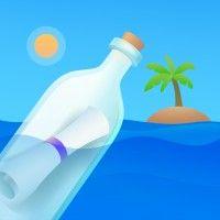 bottled - message in a bottle logo image