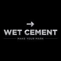 wet cement logo image