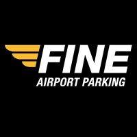 fine airport parking logo image