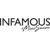 infamous & mini swim logo image