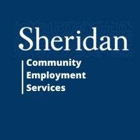 sheridan community employment services (ces) logo image