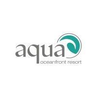 aqua oceanfront resort logo image