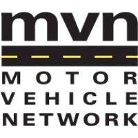 motor vehicle network logo image