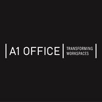 a1 office. transforming workspaces. logo image