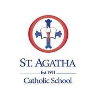 st. agatha catholic school logo image