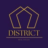 district real estate logo image