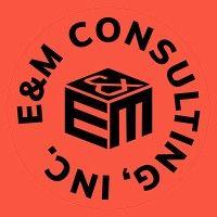 e&m consulting, inc. logo image